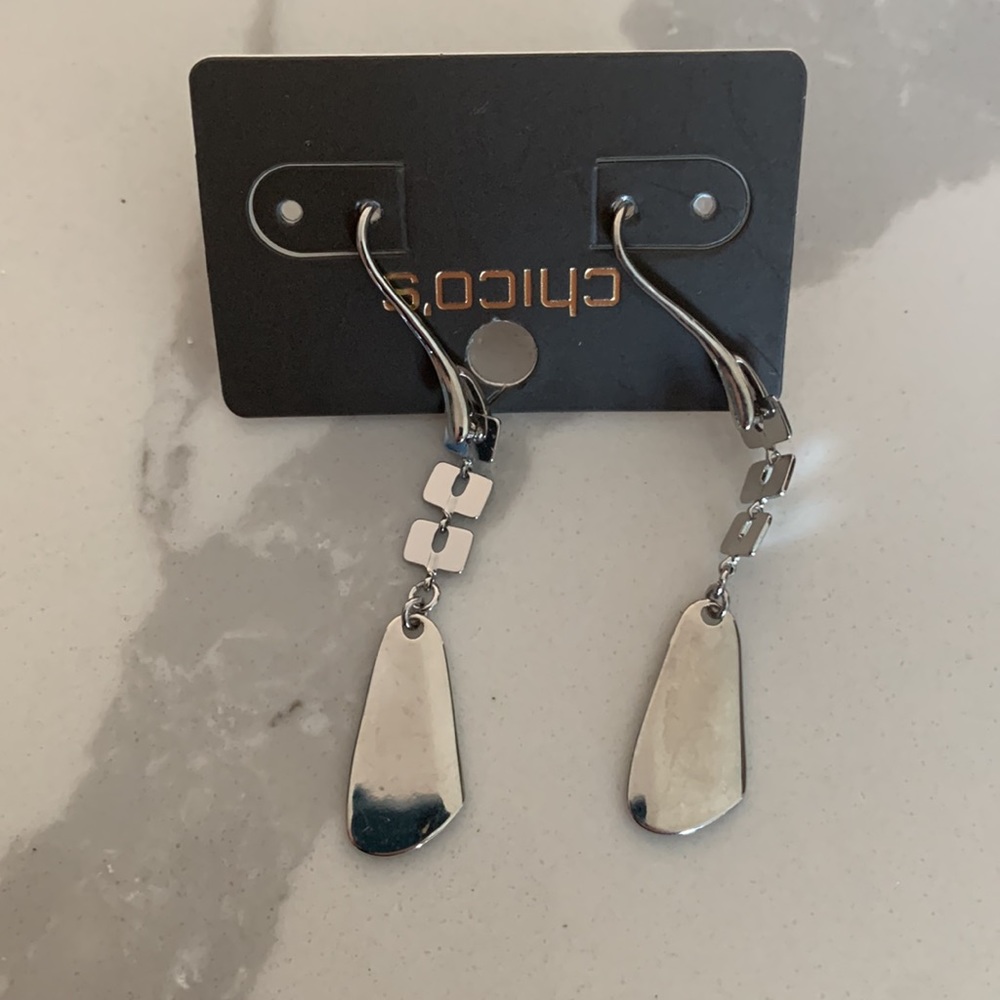 Chico’s silver earrings
